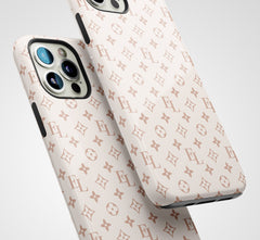 The Personalised Monogram Case - Nude Edition