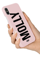 The Personalised Name Case - Dusky Pink Edition