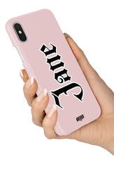 The Personalised Tattoo Case - Dusky Pink Edition