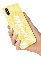 The Personalised Yellow Tie Dye Case
