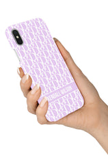 The Personalised Luxe Case - Lilac Edition