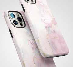 The Personalised Bloom Marble Case