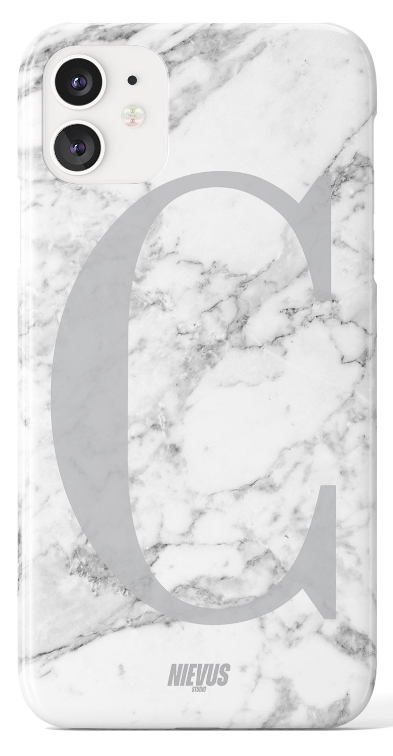 The Personalised Initial Marble Case