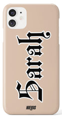 The Personalised Tattoo Case - Nude Edition
