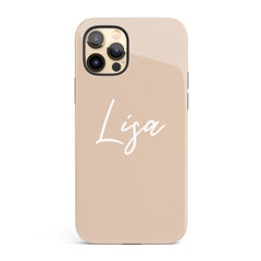 The Personalised Autograph Case - Nude Edition