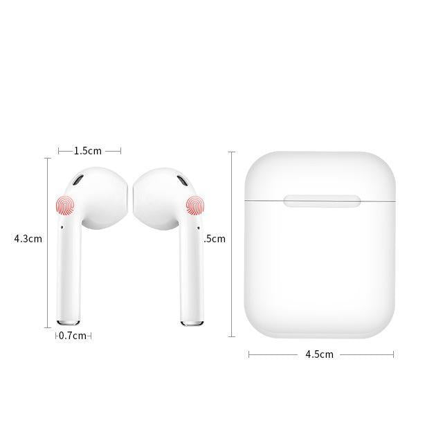 Dusky Pink Initials - Personalised Wireless Earphones / Pods