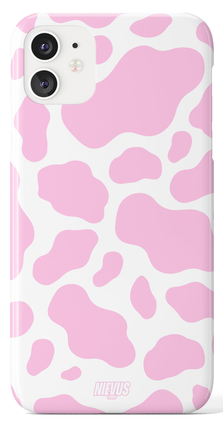Pink Cow Print Case