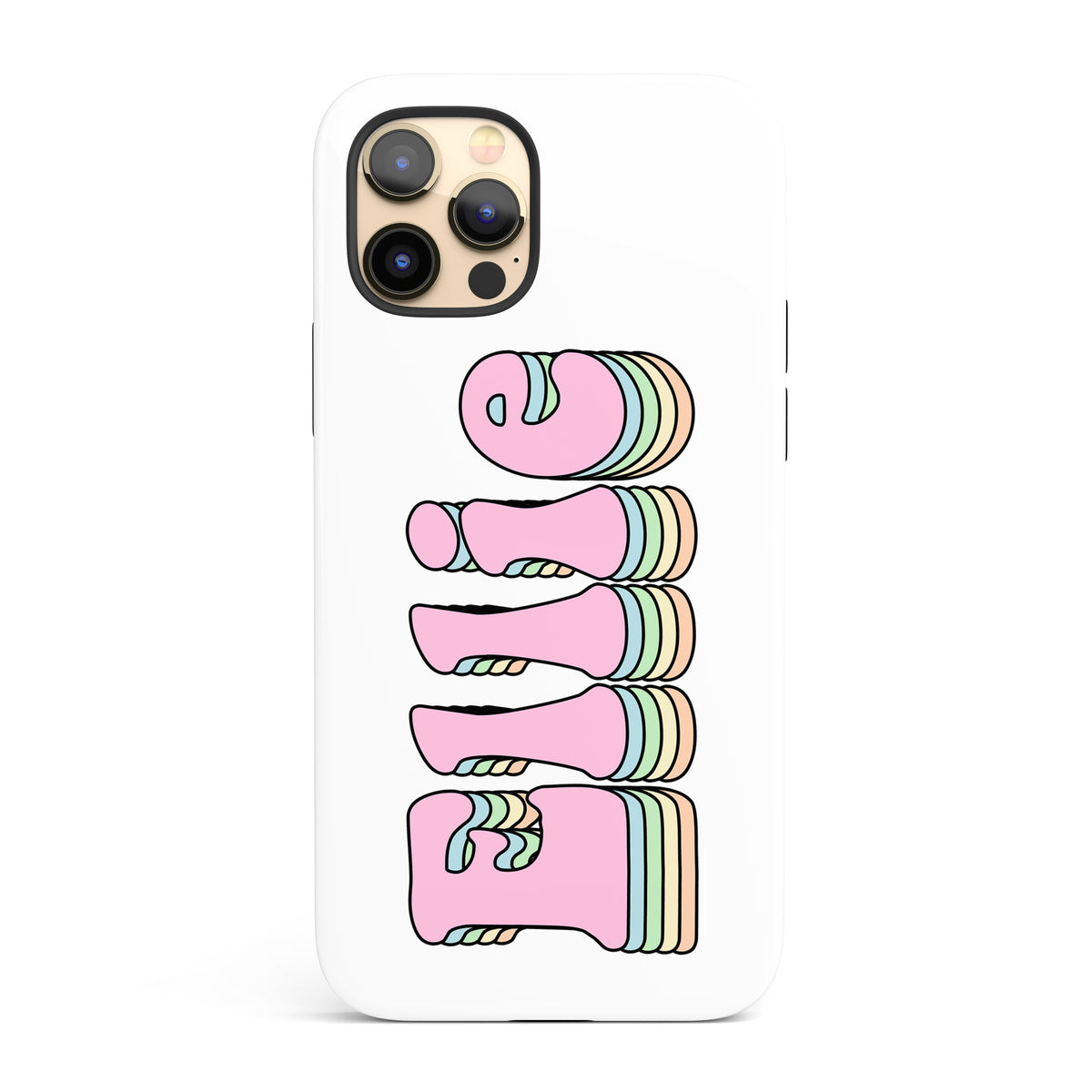 The Personalised Rainbow Case