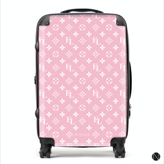 The Personalised Monogram Suitcase - Pink Edition