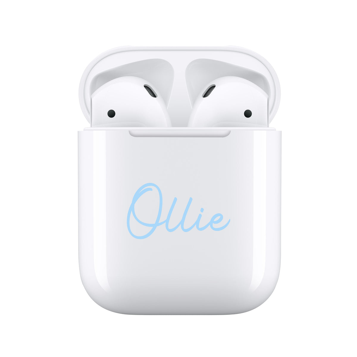 Blue Handwritten - Personalised Wireless Earphones / Pods