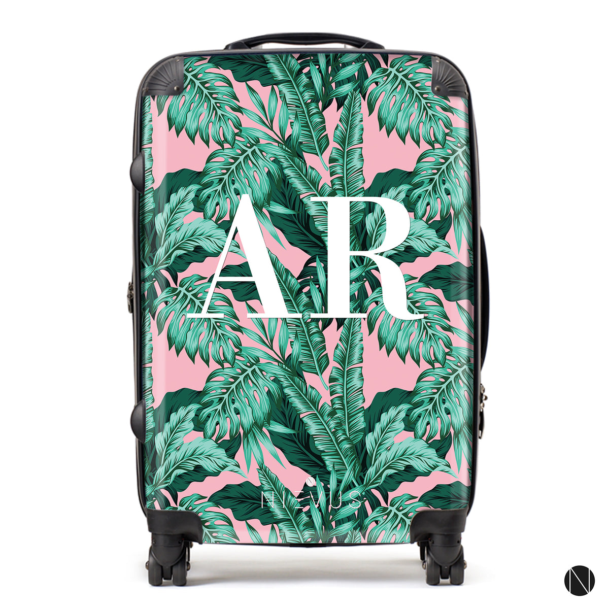 The Personalised Palms Suitcase - Retro Edition