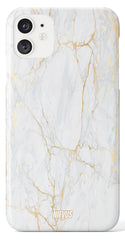 White Gold Marble Case